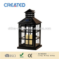 Solar LED Lantern With Black Metal,solar lantern,lanterns